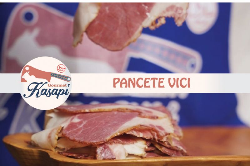Proshute vici e tymosur, Pancete Vici nga Kasapi Gurmet, pancete e shijshme, pancete artizanale, pancete e fresket, pancete tradicionale, mish pancete, pancete vici shqiptare, produktet e mishit, mish i perpunuar artizanal